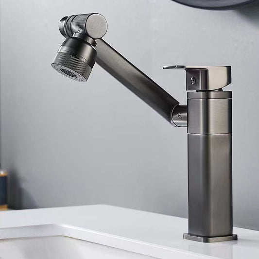 Tesrin MF003 Fashionable and Simple Cold and Hot Rotation Basin Faucet