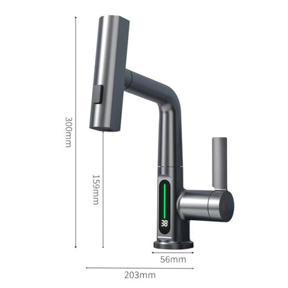 Tesrin MF105 High-quality Basin Faucet with Diverse Water Output Modes