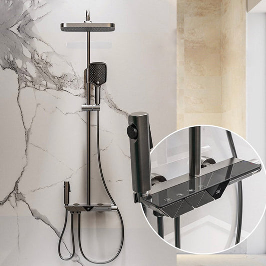 Tesrin TS-S102 Luxury Shower System with 4 Independent Buttons