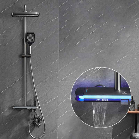 Tesrin TS-S116 Thermostatic Shower System with Atmosphere Light