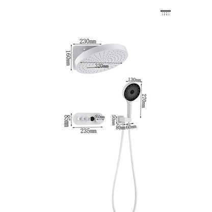 Tesrin TS-S201 Multi-functional Recessed Shower Set