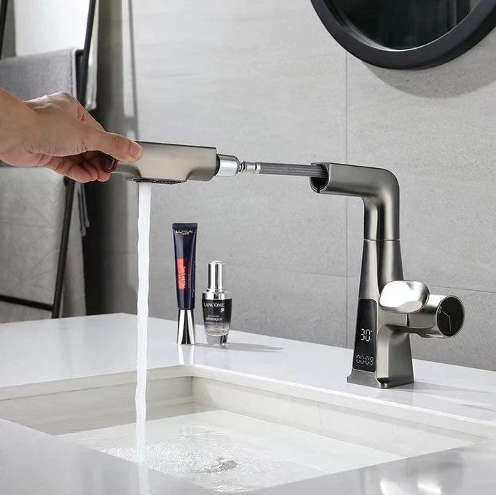 Tesrin MF104 Automatic Reset Basin Faucet