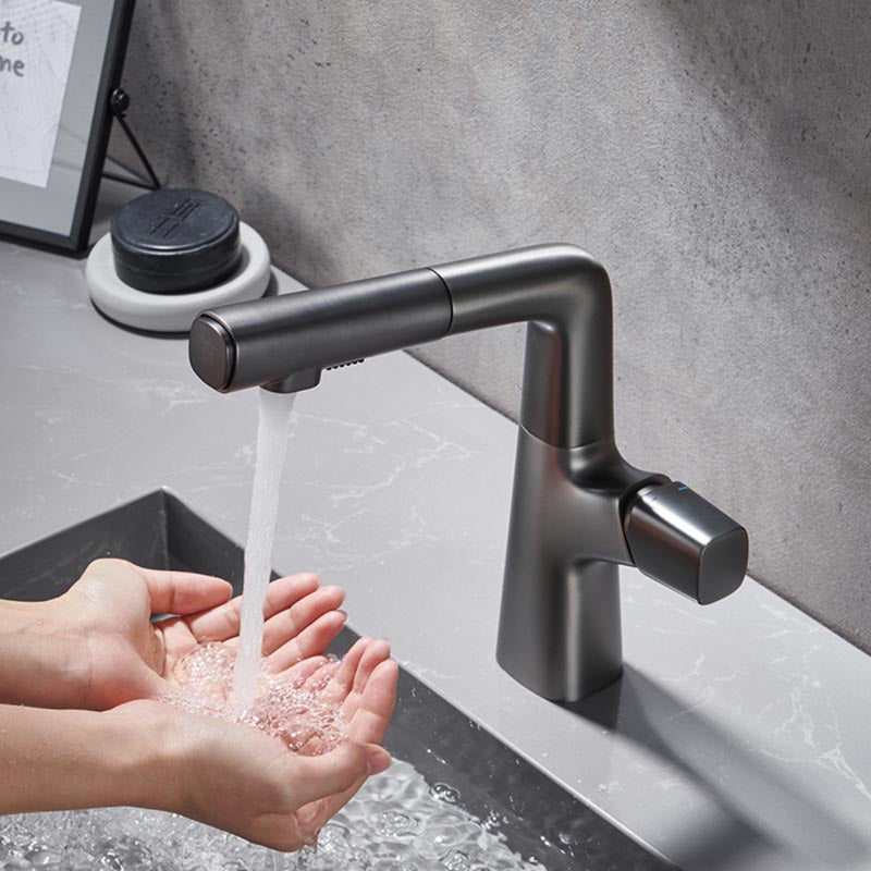 Tesrin MF007 Pull-out Lifting Basin Faucet