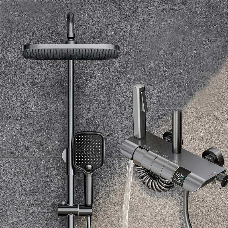 Tesrin TS-S115 Classic Piano Key Design Shower System