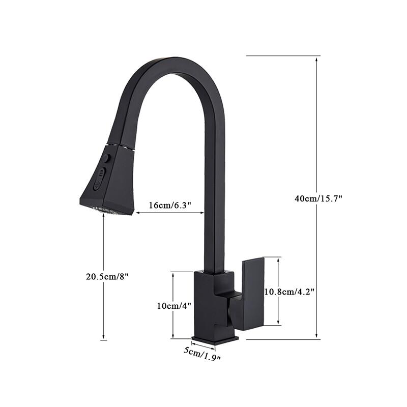 Tesrin F003 Cleaning Type Kitchen Faucet with Multi-layer Filter Bubbler